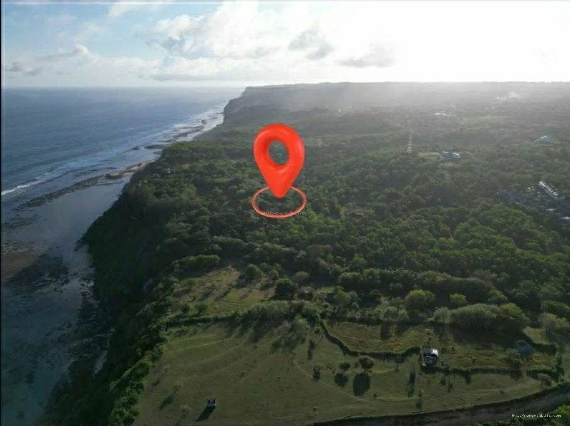 Tanah murah tebing pantai green bowl jimbaran