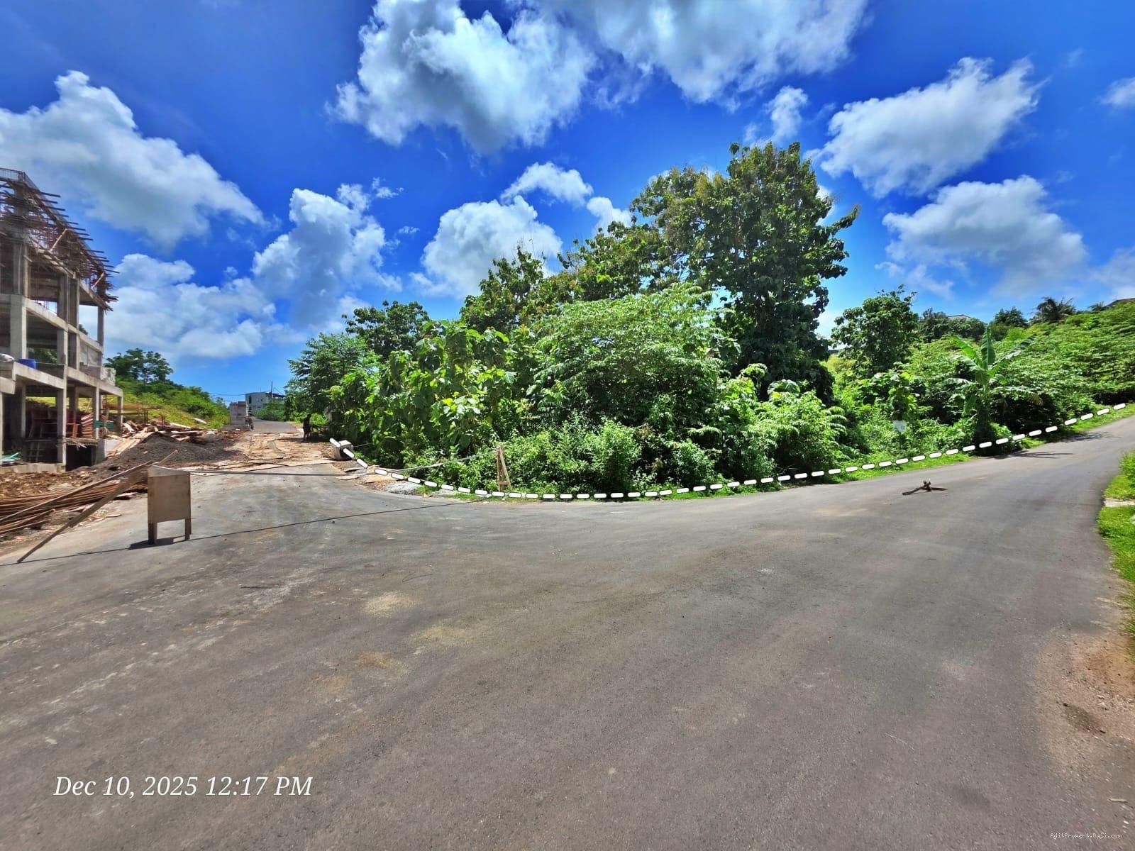 Tanah ocean view pantai bingin pecatu