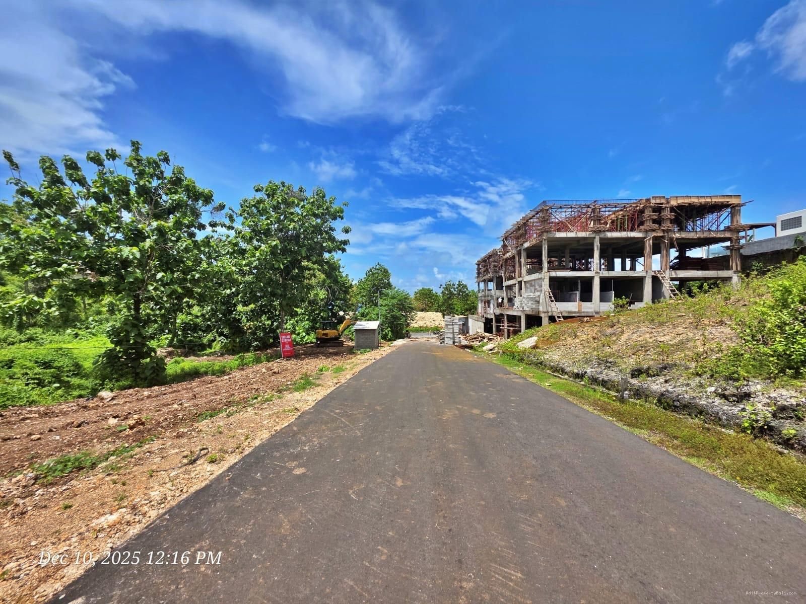 Tanah ocean view pantai bingin pecatu