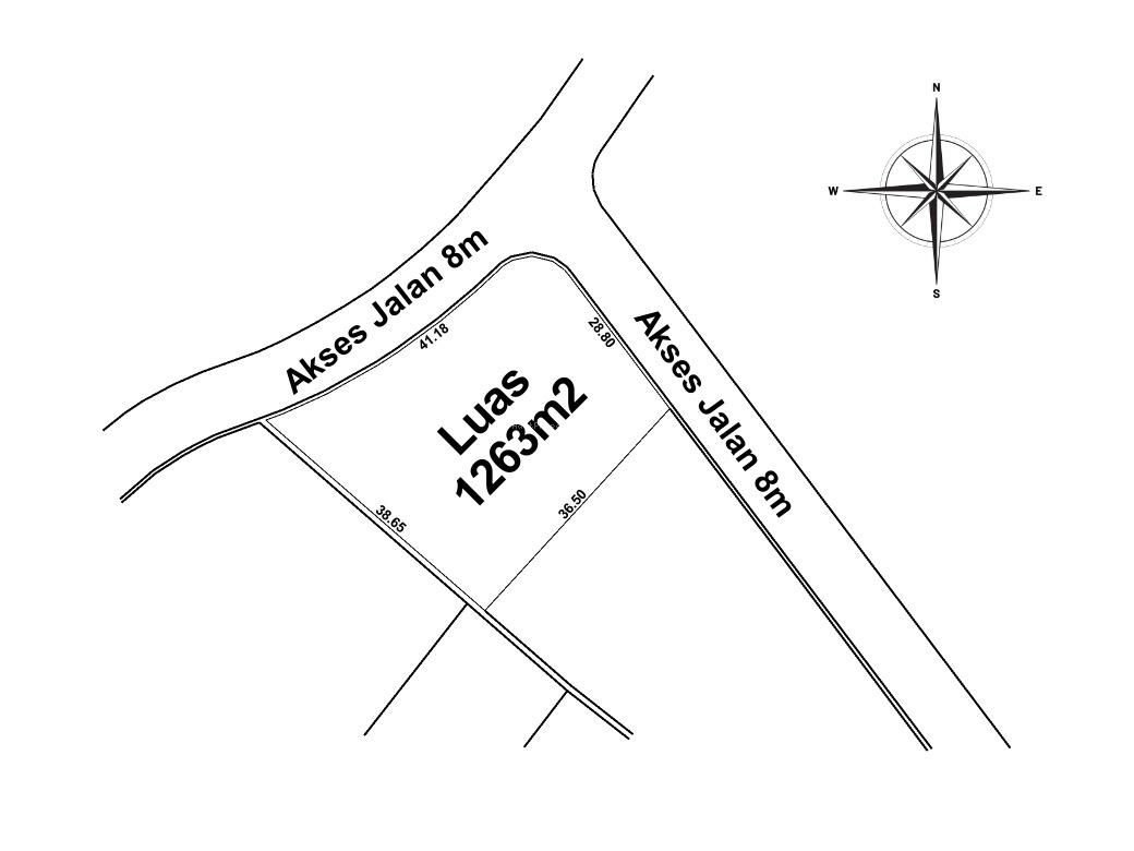 Tanah ocean view pantai bingin pecatu