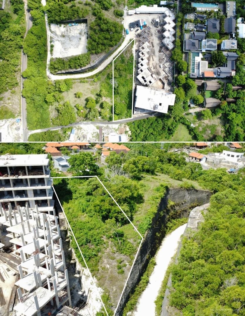 Tanah unblock sea view & cliff barak kutuh