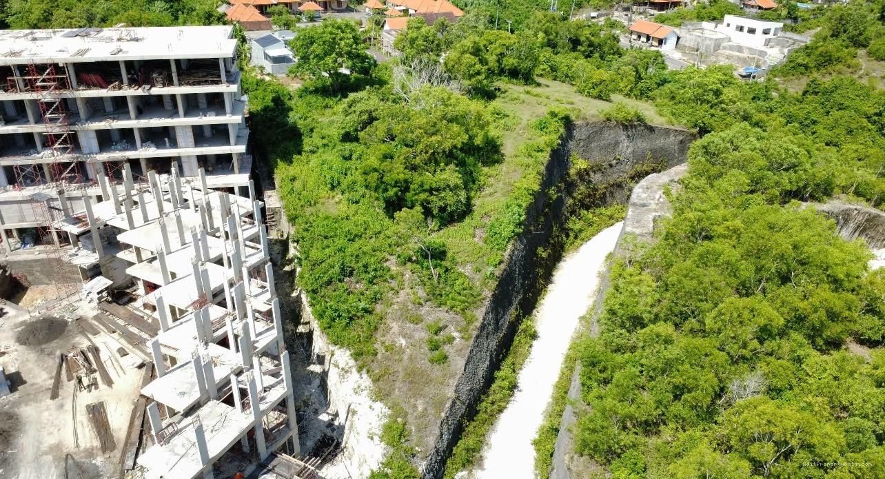 Tanah unblock sea view & cliff barak kutuh