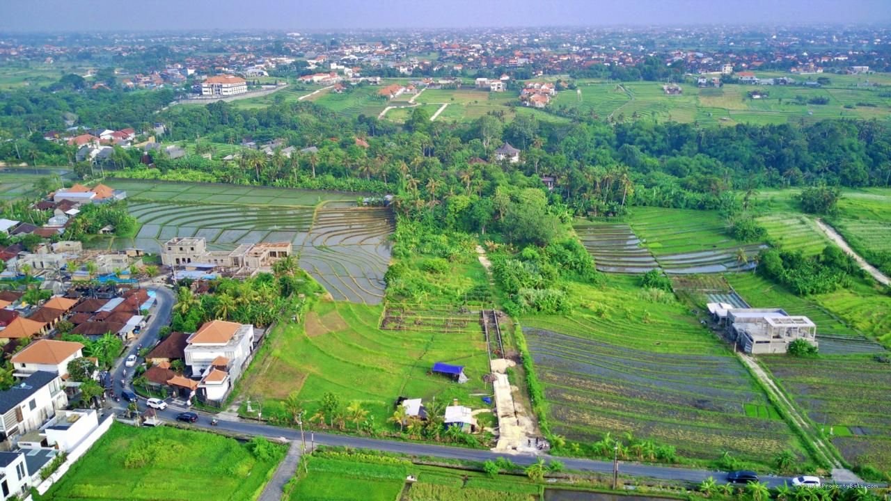 Tanah View Sawah Pantai Nyanyi Kediri Tabanan
