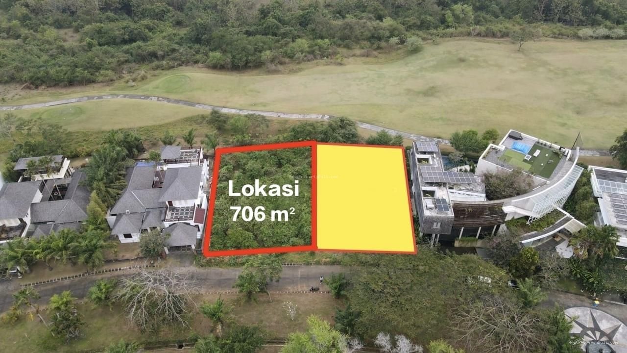 Tanah Ocean & Golf View Pecatu Indah Jimbaran Badung