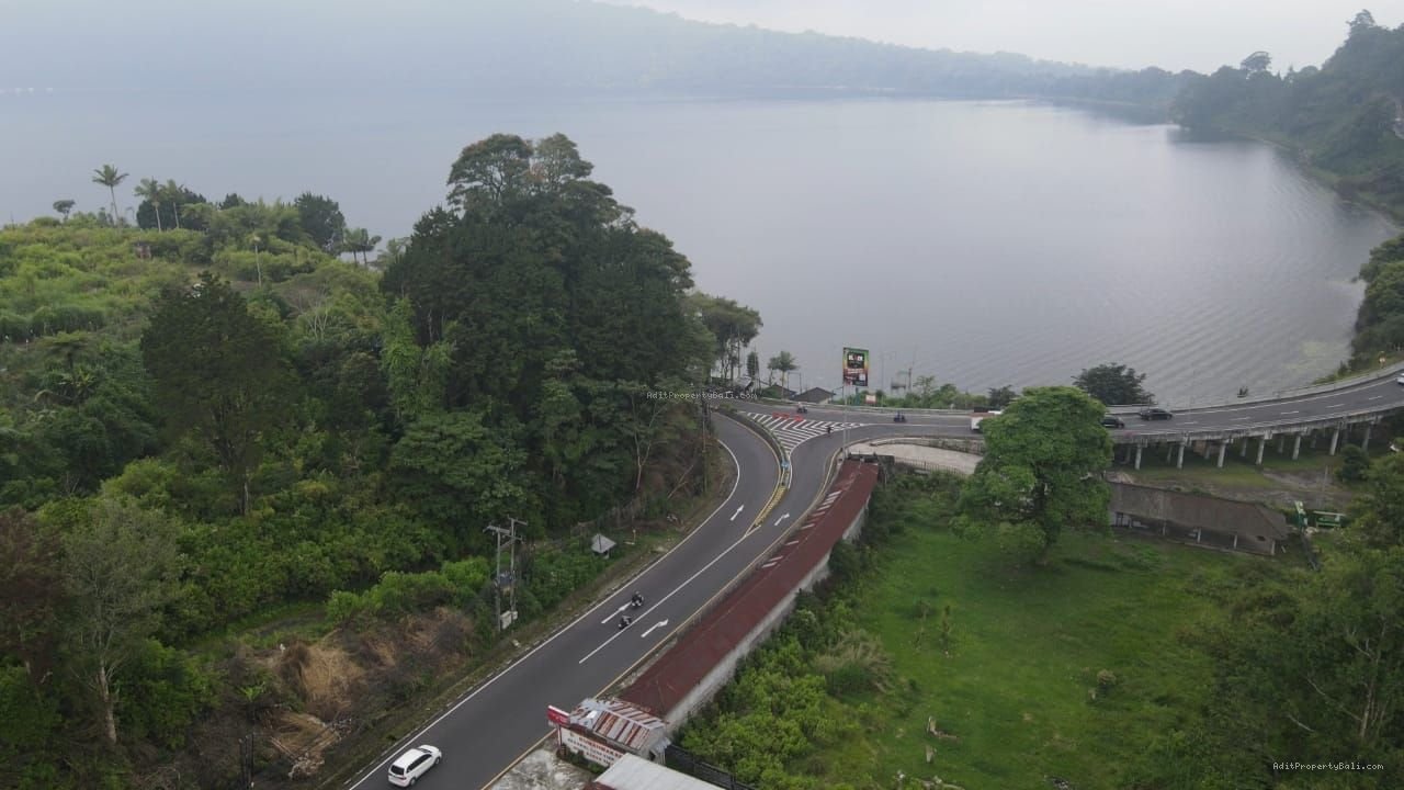 Tanah full view danau beratan bedugul