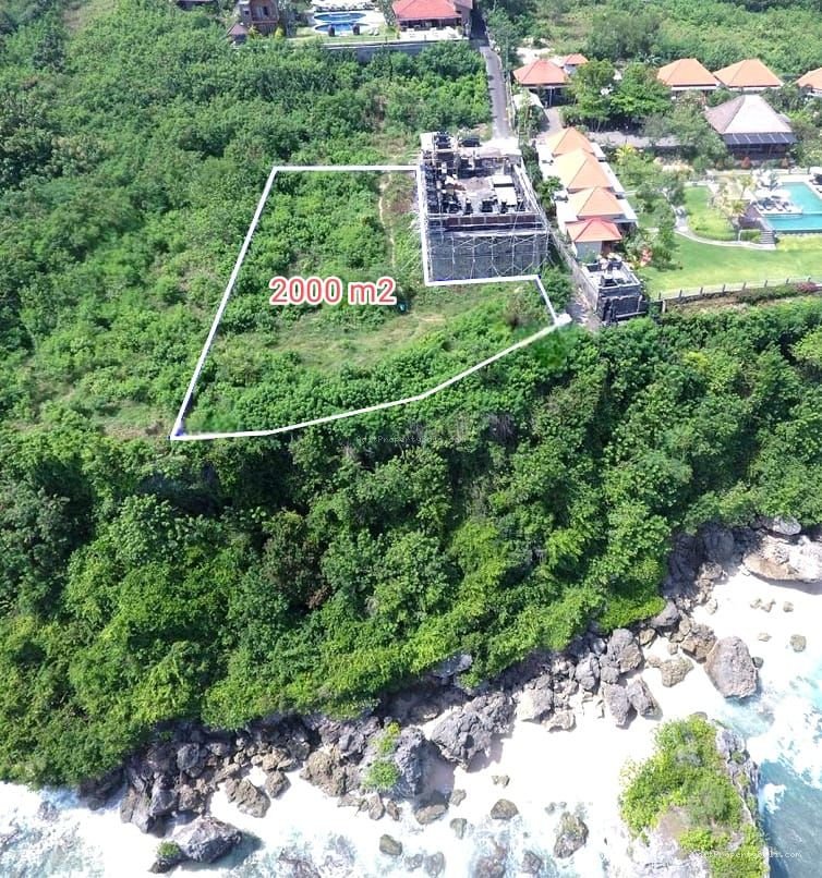 Tanah tebing pecatu kuta selatan