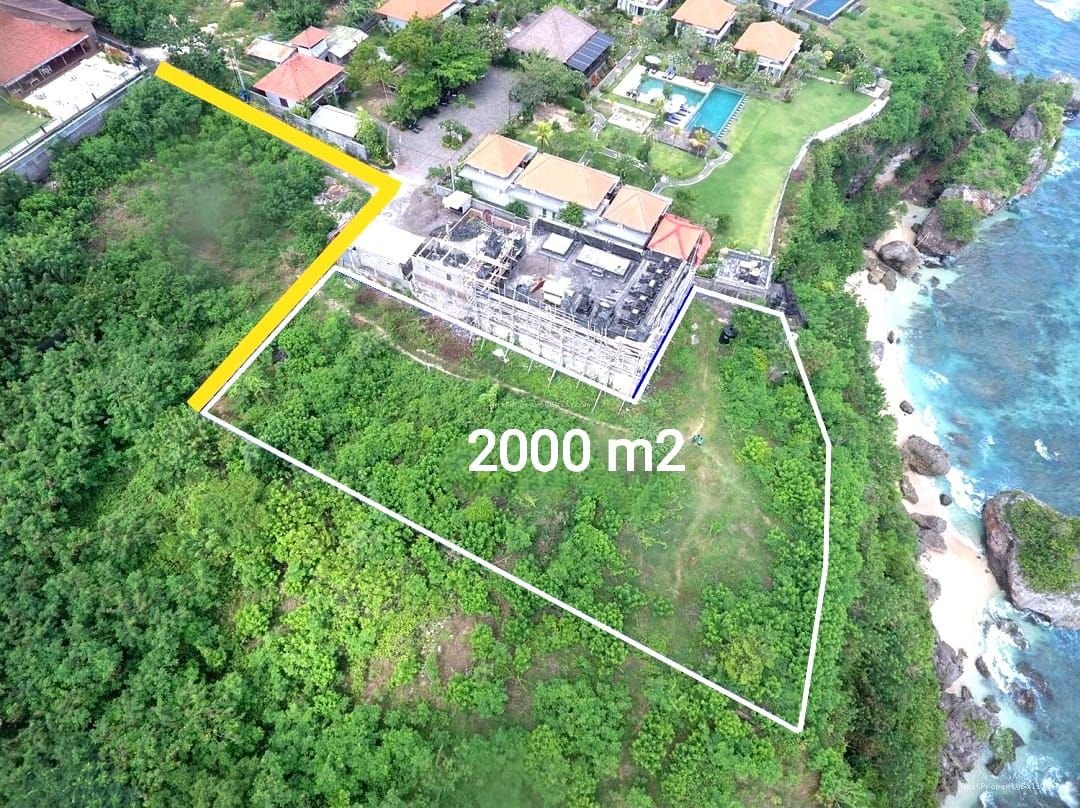 Tanah tebing pecatu kuta selatan