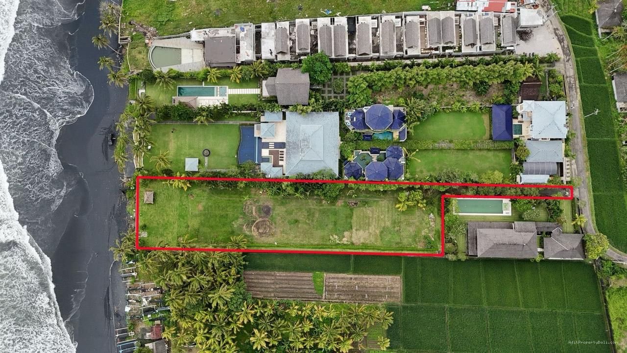 Tanah beach front pantai pasut tabanan bali