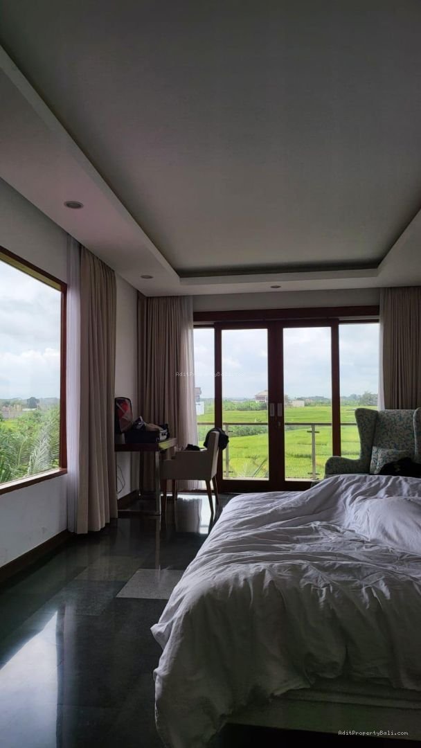 Villa Rice field view cemagi