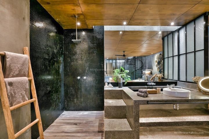 Villa modern pantai nelayan canggu