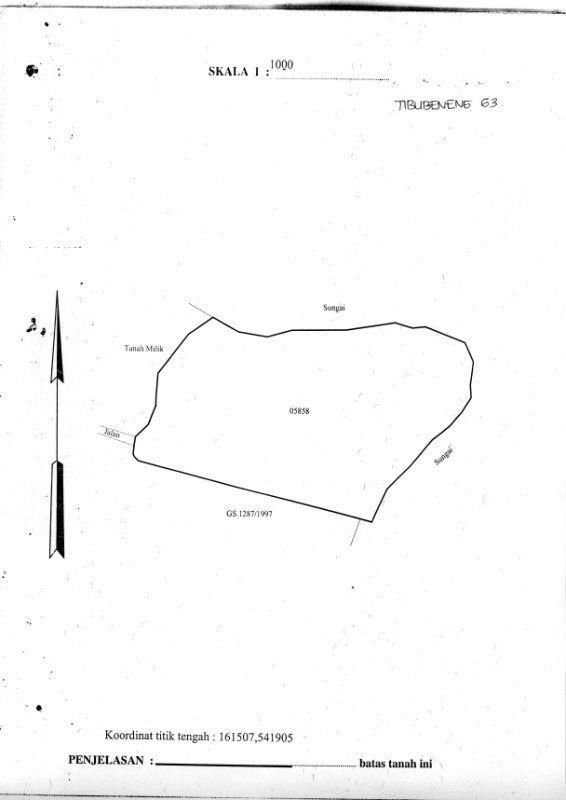 Tanah + Bangunan berawa canggu bali