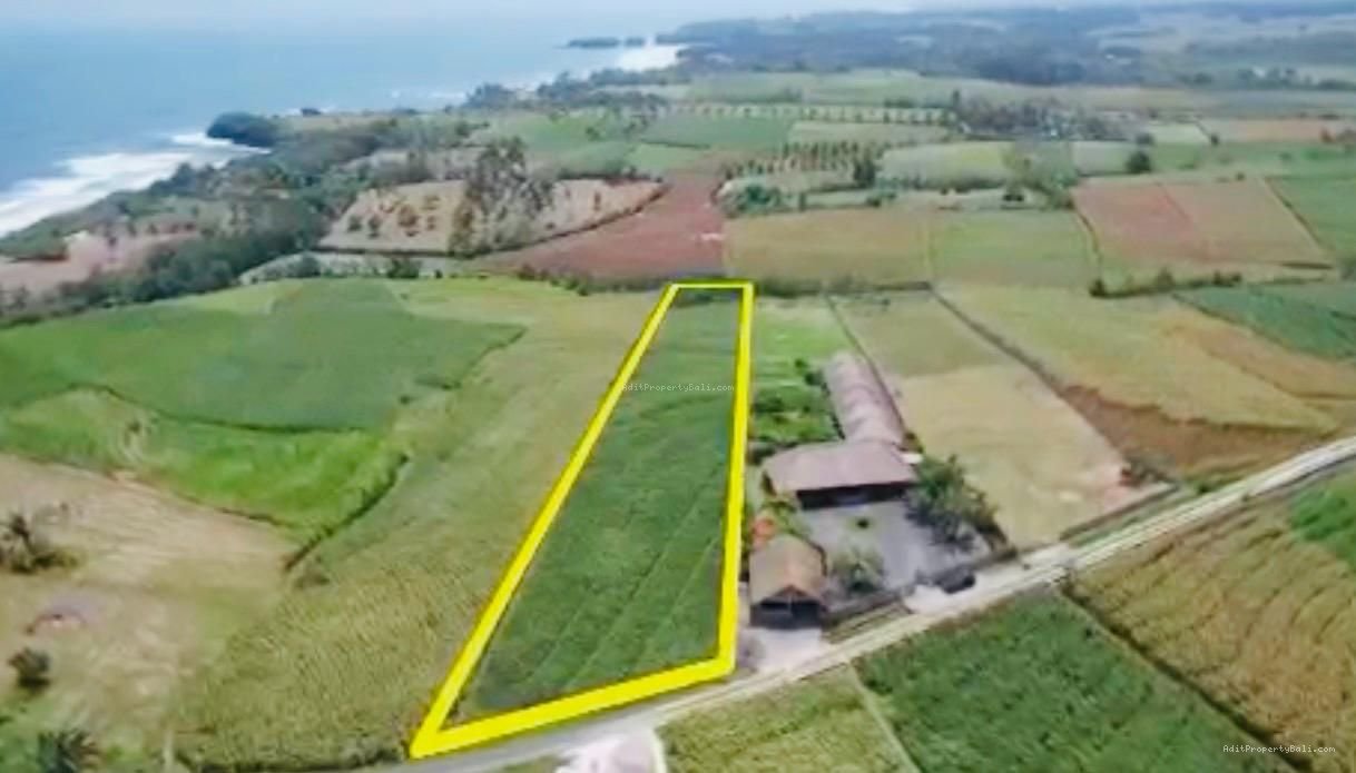 Tanah pantai kelecung tabanan bali