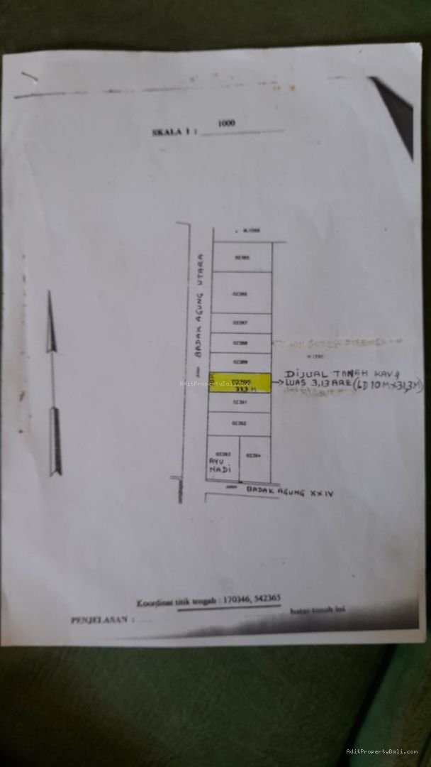 Tanah Badak Agung Renon Denpasar Bali