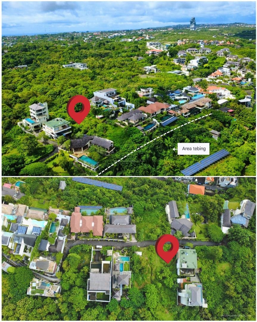 Tanah Unblock View Tiara Nusa Goa Gong Jimbaran Badung