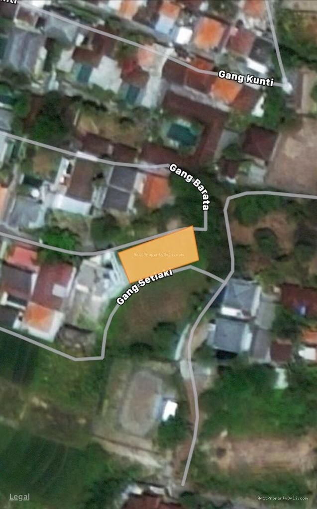 Tanah tegal cupek kerobokan