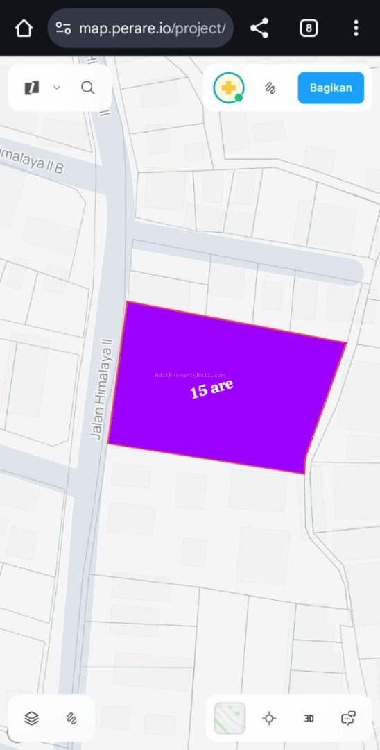 Tanah Kavling Himalaya Denpasar Utara