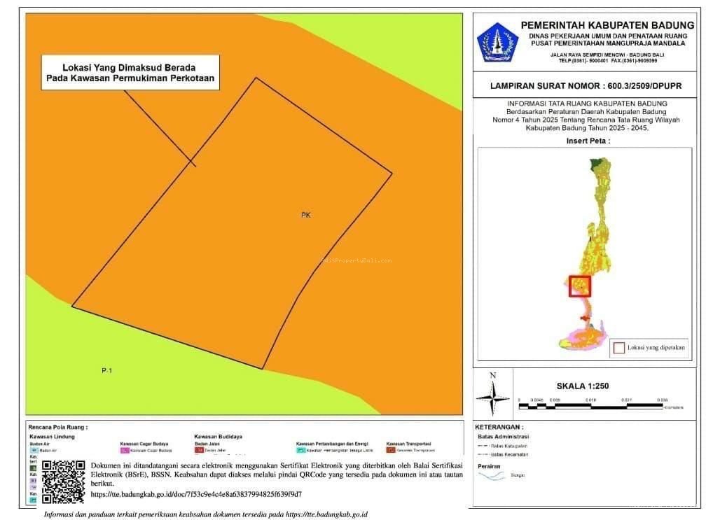 Tanah Bumbak Kerobokan Kuta Utara Badung