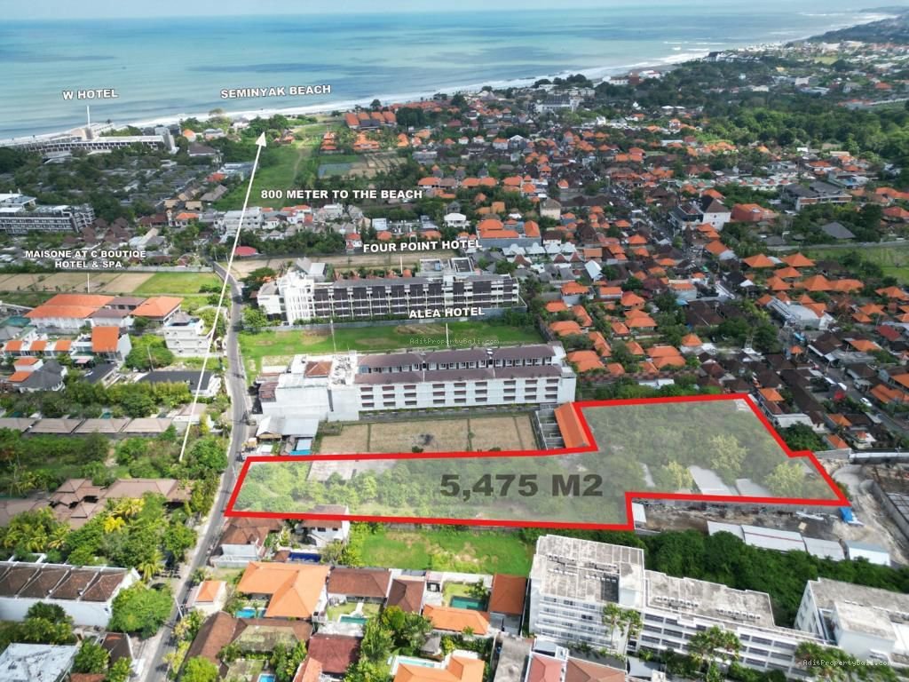 Tanah Premium Cendrawasih Petitenget Seminyak Badung