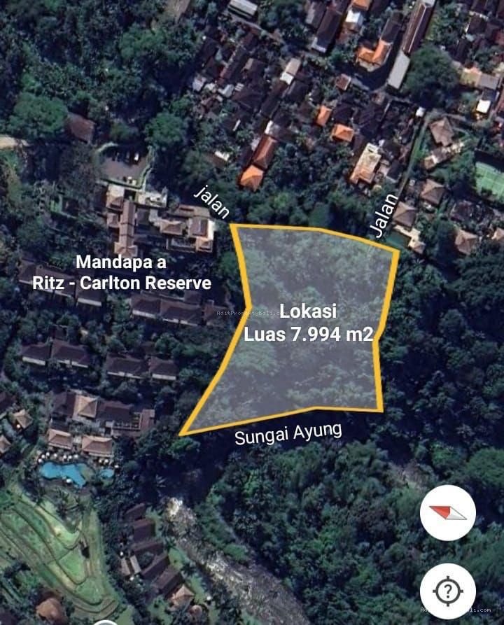 Tanah Los Sungai Kedewatan Ubud Gianyar
