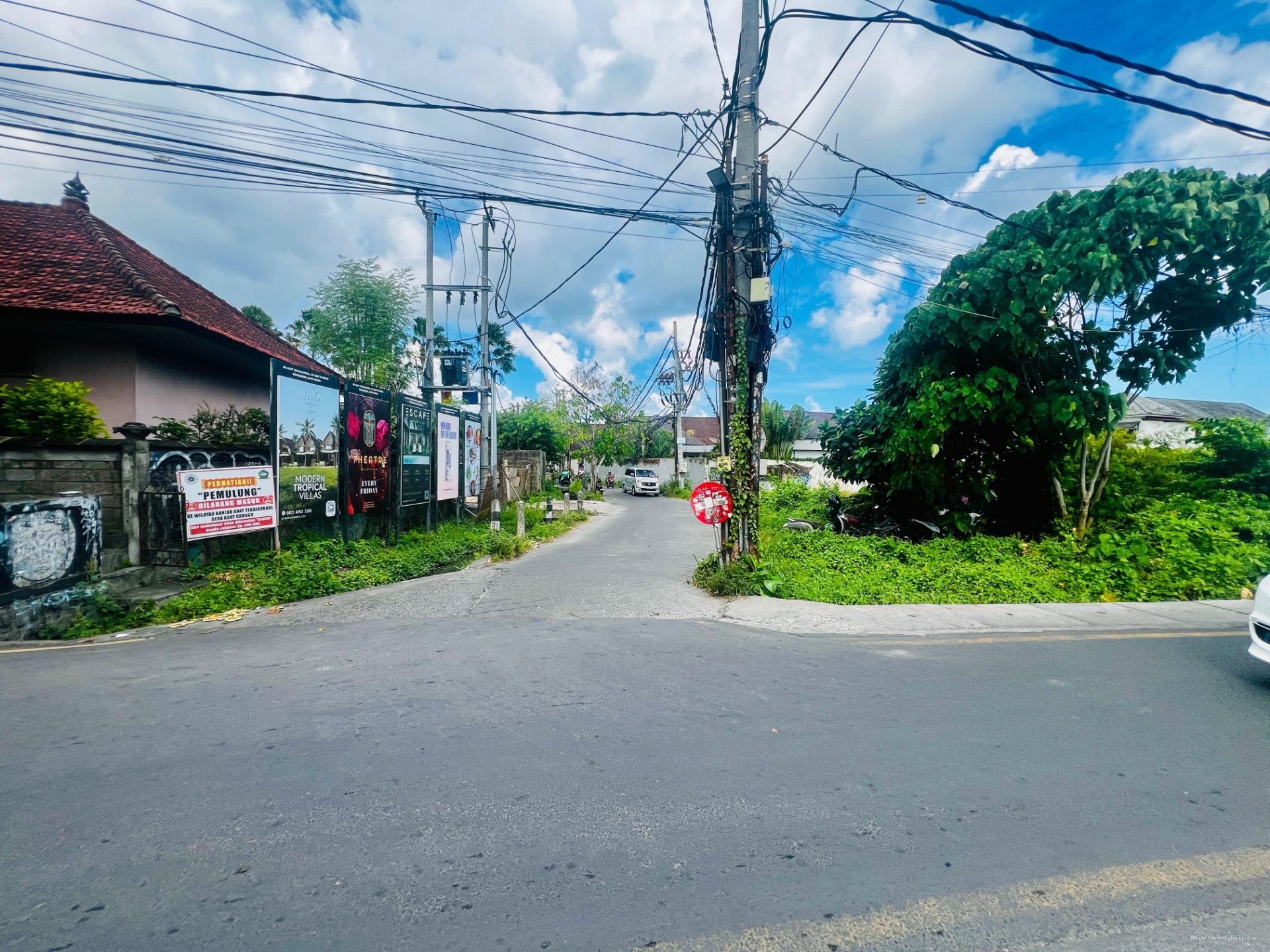Tanah short cut berawa canggu
