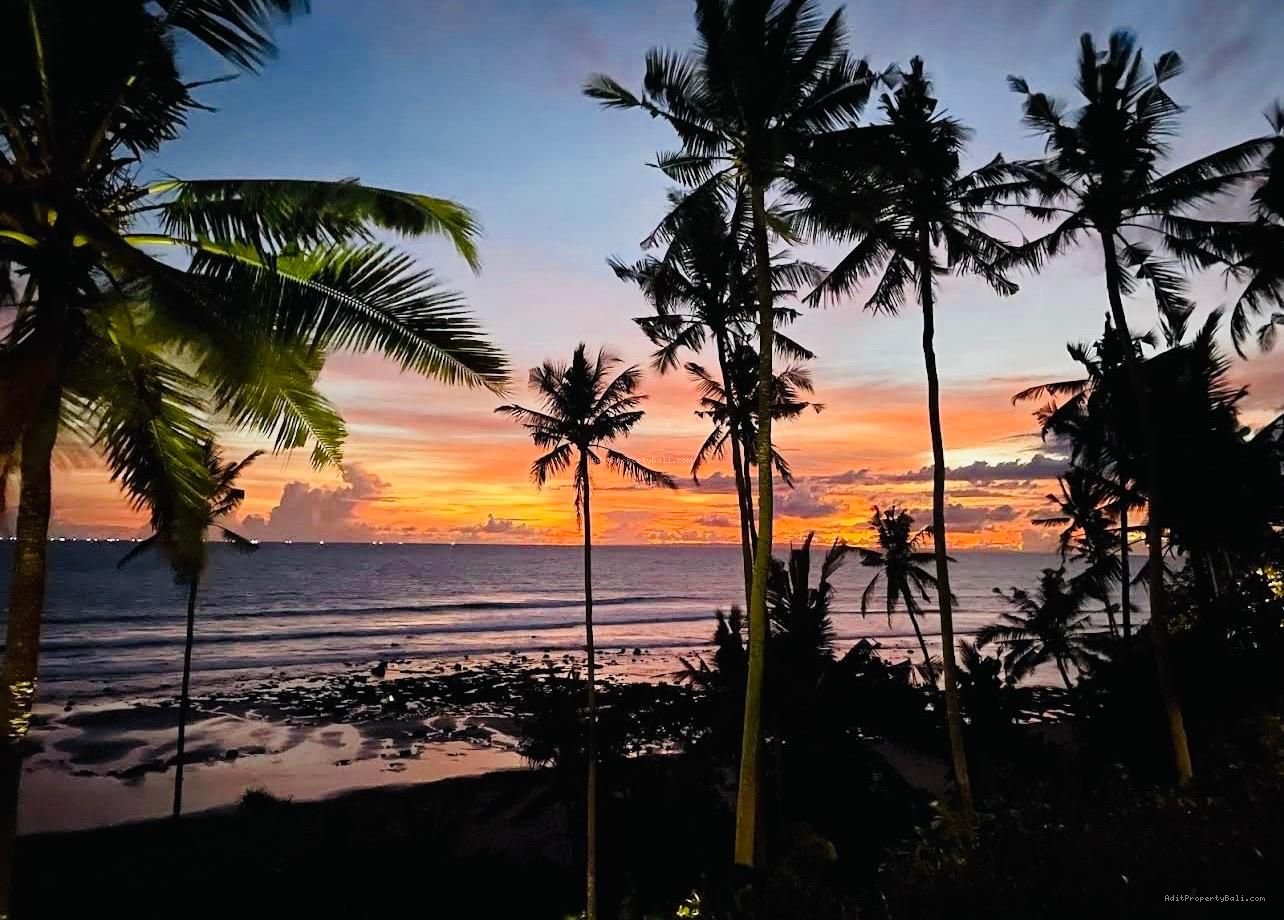 Villa beach front pantai bonian tabanan