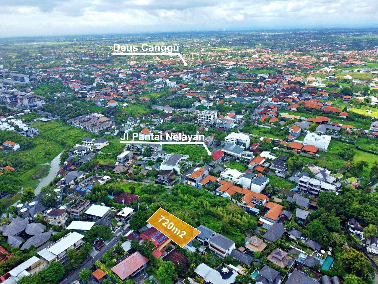 Tanah pantai nelayan canggu bali