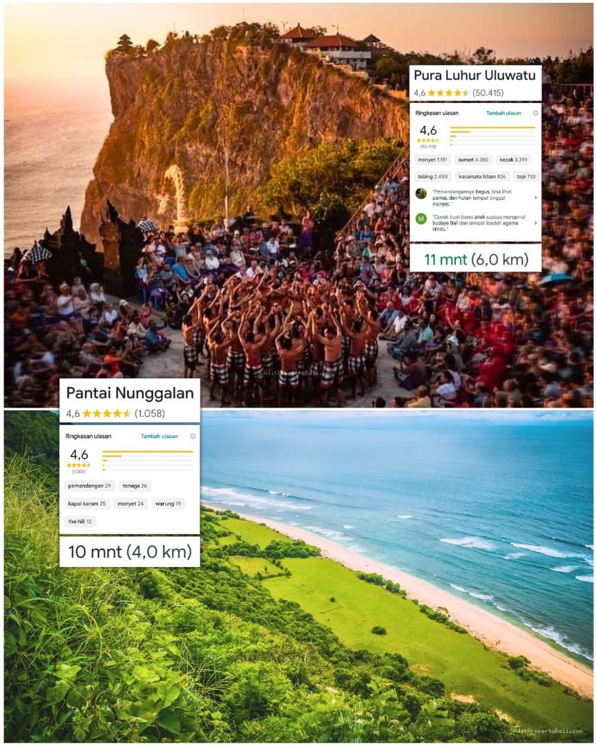 Tanah ocean view goa lempeh pecatu bali